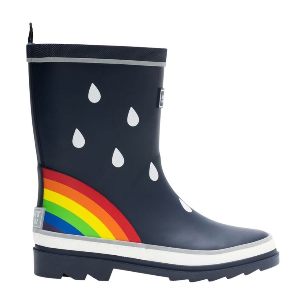 Regatta Childrens/Kids Mudplay III Rainbow Rain Boots / Navy